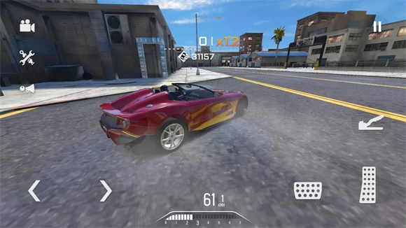 游戏漂移操作截图