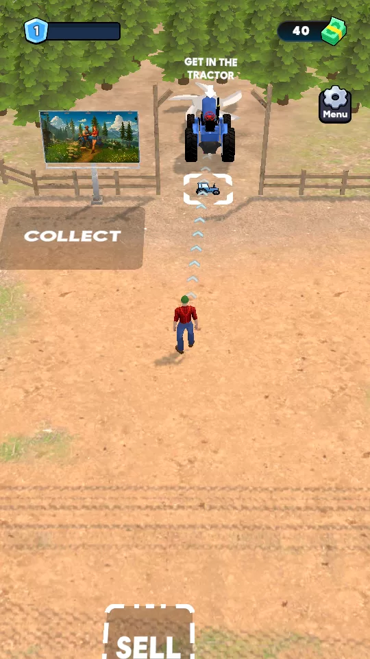 伐木工砍手游戏主界面截图