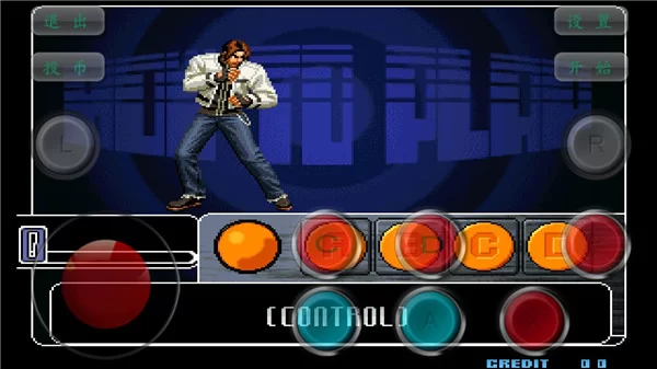 拳皇2002魔法加强版2游戏角色选择界面 拳皇2002魔法加强版2游戏角色选择界面