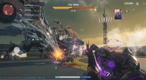 尸龙弗莱皮战斗场景