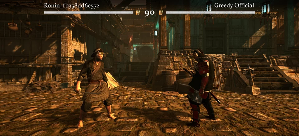 激烈的在线对战画面