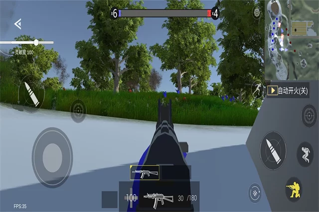 RavenField手游实战画面