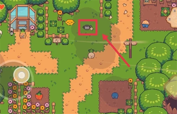 游戏攻略截图：获取关键道具水壶