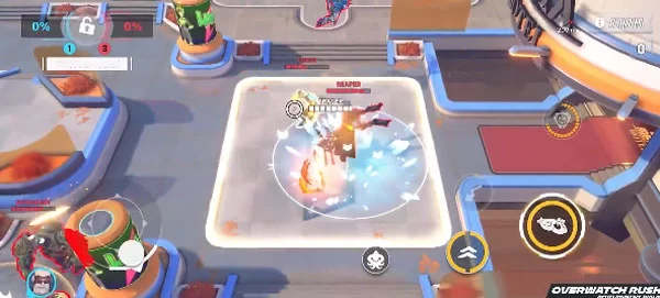 守望先锋冲刺激烈战斗画面 守望先锋冲刺激烈战斗画面