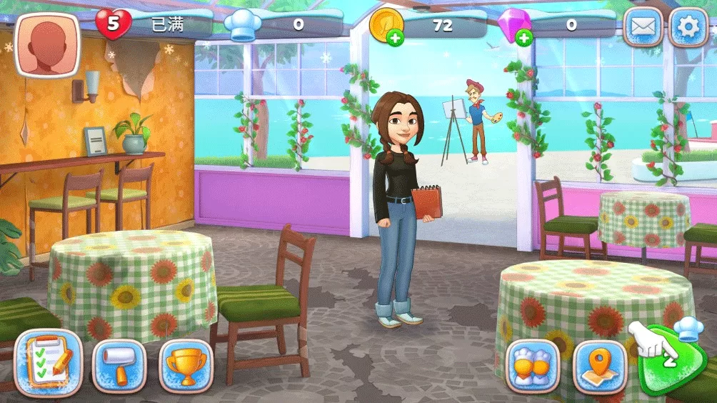 游戏关卡界面展示