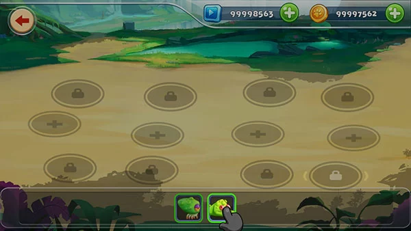 游戏布阵界面截图