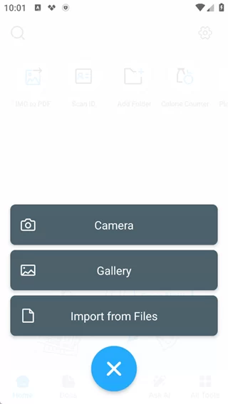 相机扫描仪app扫描方式选择截图 相机扫描仪app扫描方式选择截图