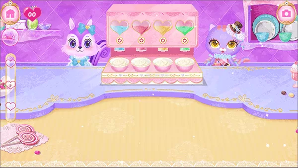 顾客用餐与互动界面