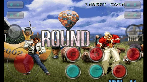 拳皇2002魔法加强版2游戏战斗画面 拳皇2002魔法加强版2游戏战斗画面