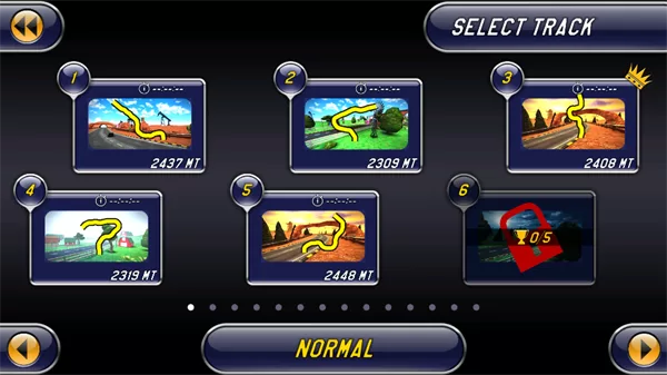 猴子卡丁车游戏地图选择界面 猴子卡丁车游戏地图选择界面