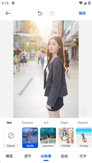 SnapEdit高级解锁版功能界面