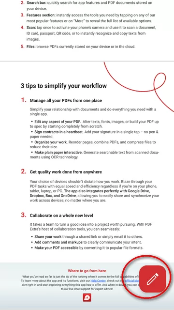 MobiPDF破解版文档编辑界面 MobiPDF破解版文档编辑界面