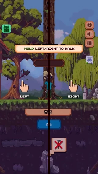 游戏操作界面示意图