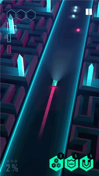 电音超跑游戏操作演示截图