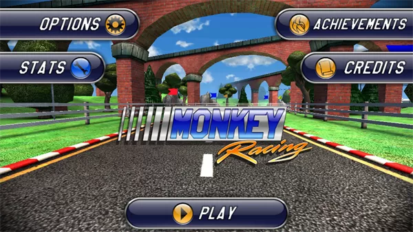 猴子卡丁车游戏启动界面 猴子卡丁车游戏启动界面