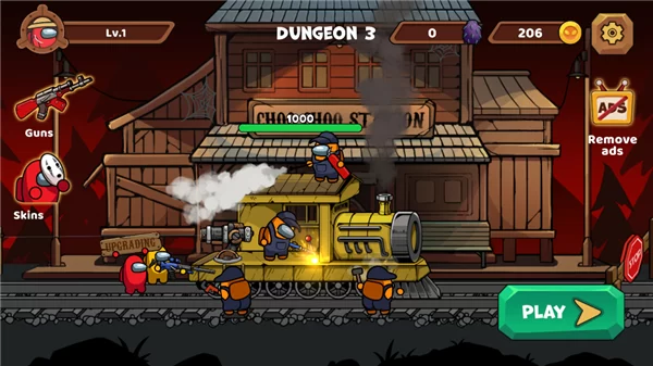 查尔斯小火车生存射击游戏主界面 查尔斯小火车生存射击游戏主界面
