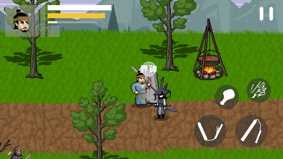 游戏地图与界碑互动展示 游戏地图与界碑互动展示