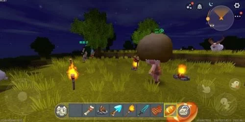 迷你世界官服驯服野人成功