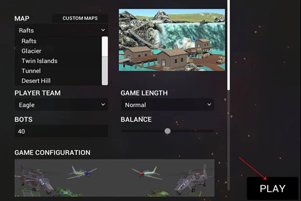 游戏实战截图：玩家正在驾驶坦克与敌军交火