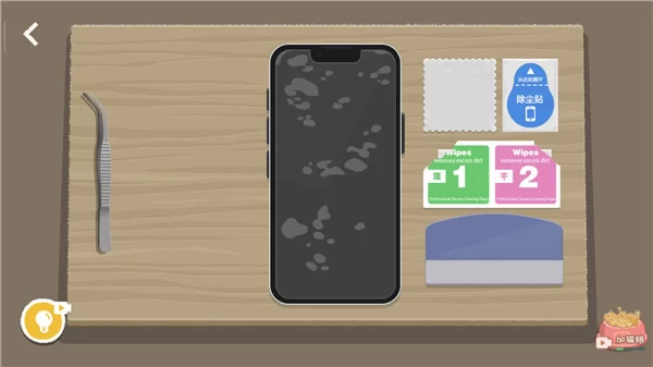 贴膜Boys关卡第六步:用刮板排除气泡完成贴膜 贴膜Boys关卡第六步:用刮板排除气泡完成贴膜