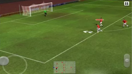 DLS24射门技巧示意图