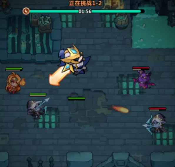 战歌与剑果实战斗效果演示